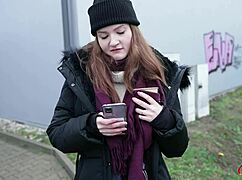 that flexible ginger teen olivia westsun got picked up for raw no condom casting couch fuck