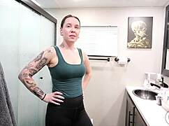 my wife starts making content 😩 now i'm cucked by her big cock bull femdom humiliation lingerie