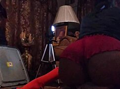 big booty brown skin bbw curvy girl with fat ass deepthroats big black cock spits sloppy talks dirty and makes him cum pov