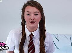 yo british student teasin your tiny cock in joi huh?