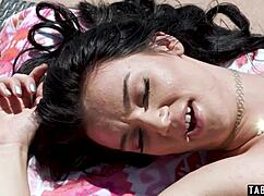 Toothless petite teen Rose Winters lets stepdad fist and assfuck her pierced backdoor