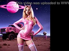 Milf cosplay trucker pmv parody fucks to scifi music beats