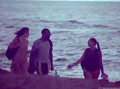 Helena Price films Stefanie Mafra's daring beach rendezvous amid watching eyes