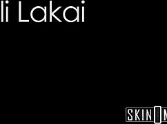 Cali Lakai Rides Monster Cock Doggystyle to Cumshot.