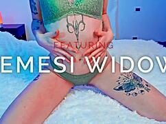 i stretch nemesi widow's tight brunette asshole deep pov