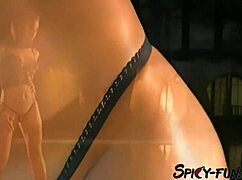 imagine vintage amateur latina stripping before taking that facial