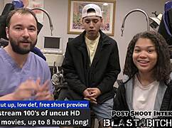 michelle anderson spreads wide moaning to creampie finish