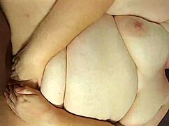 fat bbw pussy rubbed by bbc close-up multiple orgasms creampie
