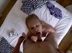 wake up to intriguing morning cam tease with cute couple