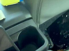 Young Hooker Fucked Naked Public While Boyfriend Calls