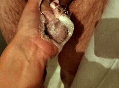 hey my hot stepbrother sneaks into my shower for some sneaky hand fun while his wife's away