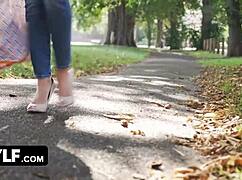 desperate british milf sugar baby trades shaved pussy for credit card doggystyle facial
