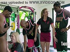 damn, her workout led to bbc pounding as hot sports doctor!