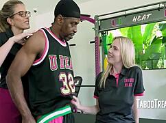 damn, her workout led to bbc pounding as hot sports doctor!