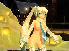 Hatsune Miku Snowman Nude Mod