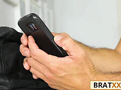 Hunting Tiny Brunette Leads to Hardcore Sofa Doggystyle Pounding