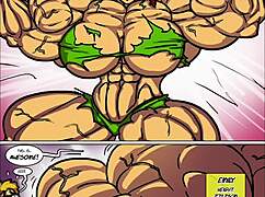 Zoie Challenges Emily To Intense Female Muscle Growth Showdown