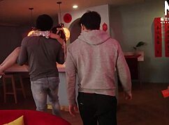 Why join this chinese new year orgy with bent over big ass models getting licked?
