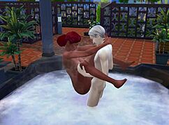 rough redhead sex in the jacuzzi bath... you ready for this??