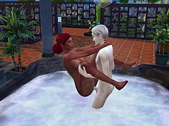 rough redhead sex in the jacuzzi bath... you ready for this??