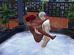 rough redhead sex in the jacuzzi bath... you ready for this??