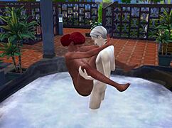rough redhead sex in the jacuzzi bath... you ready for this??