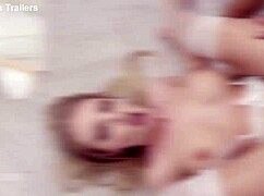 Florane Russell takes BBC DP DAP gapes anal creampie swallow outdoor