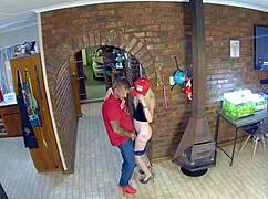 Heartbreaking catch: my husband sneaks a prostitute fuck thinking I'm away at work