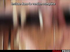 wanna watch this tattooed french blonde get bareback deepthroated by big canadian cock?