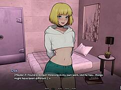 Bunkered adventure turns teasing with playful femboy companion