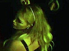 first gloryhole adventure with girlfriend sucking stranger cocks