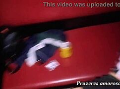 Cuck Lets Wife Fuck Stranger Raw in Gloryhole Swing Cabin!