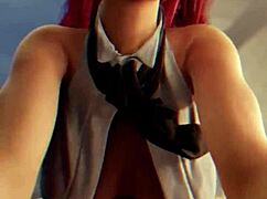 chun li rides cock hard while c viper takes dp cowgirl in this wild fuck compilation