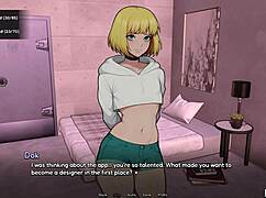 Bunkered adventure turns teasing with playful femboy companion