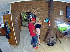 Heartbreaking catch: my husband sneaks a prostitute fuck thinking I'm away at work