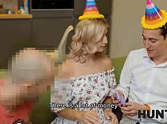 wanna watch my tattooed teen girlfriend fuck old guy for cash while bf profits?