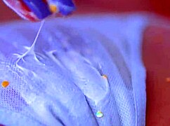 desi beauty climaxes hard pink pussy creams panties!!