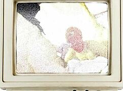 aria nicole spreads pussy wide gets fucked hard missionary then creampied close up