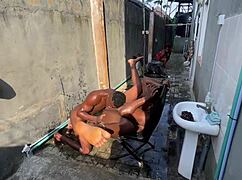 Step-sibs secret hammock fuck asleep