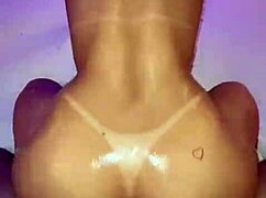 Forced Anal Milf Begs for Rough Ass Pounding on Bed with Tan Lines