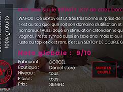 infinity joy's sextoy drives this french milf wild