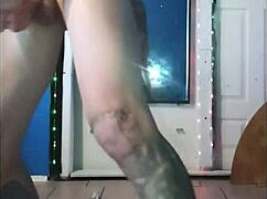 Muscular Bodybuilder Flaunts Monster Cock In Webcam POV