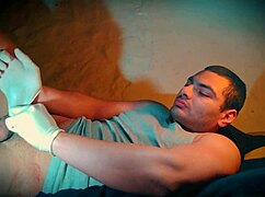 Mdcxix Xxx 18th Century Doctor Caballero Sexy Latex Gloves Examines Muscular Patient