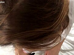 whoa 18yo cutie gags on big cock like a real stepsis slut 😍