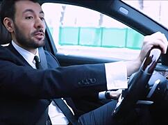 Hot Russian Milf Plays Pervert Pickup Game With Fake Taxi Driver In Car