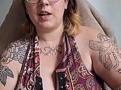 cute chubby amateur shares homemade intro with big natural curves