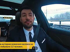 Hot Russian Milf Plays Pervert Pickup Game With Fake Taxi Driver In Car