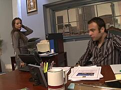 what if hot milf secretary fucked on desk in heels?