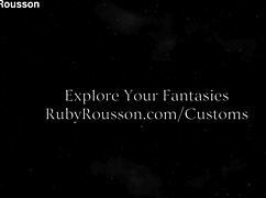 boyfriend oils me up in his chastity cage tease