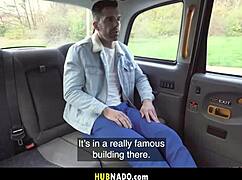 Flirting Taxi Hides Big Cock Car Fuck Cumshot Facial